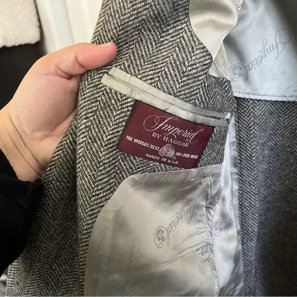 Imperial Gray Blazer 38